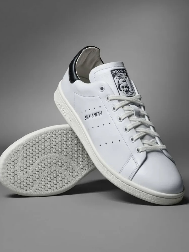 Brand New Adidas Stan Smith Lux Shoes Black White